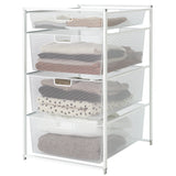 Ladesysteemset gaas 74/45 wit - Classic by Elfa