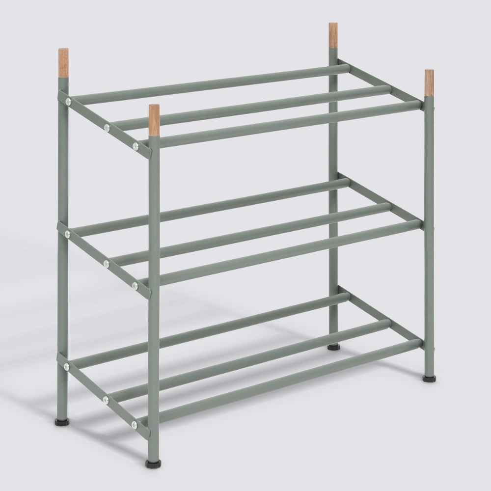 Uitschuifbaar metalen schoenenrek tot 12 paar Five® Cassie