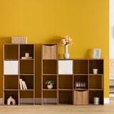 Opbergmand hout look Five®