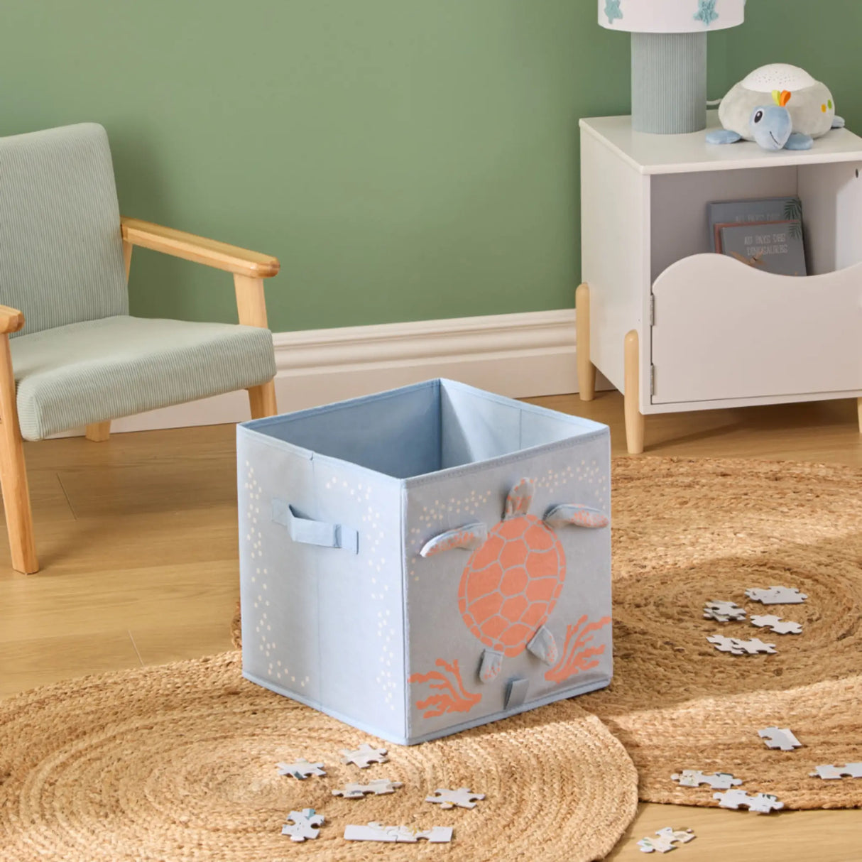Aufbewahrungskorb Kinderzimmer Turtle Atmosphera