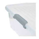 Opbergbox onder bed op wielen en klapdeksel 53 liter Five®