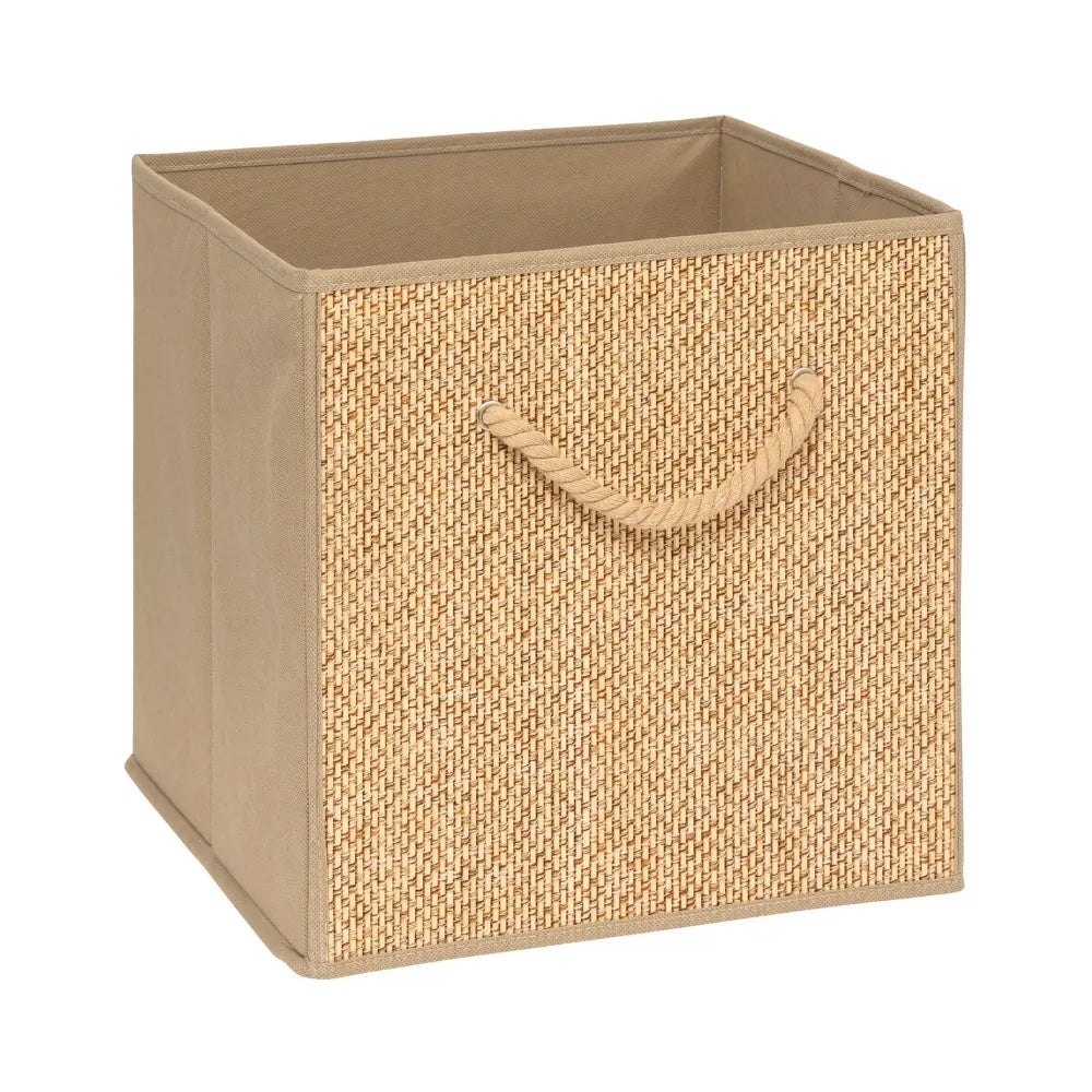 Opbergmand rotan look met handvat Five®