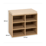 schoenenkast met bankje 6 paar Five®