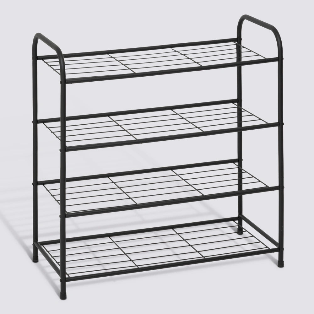 Zwart metalen schoenenrek 12 paar Five®