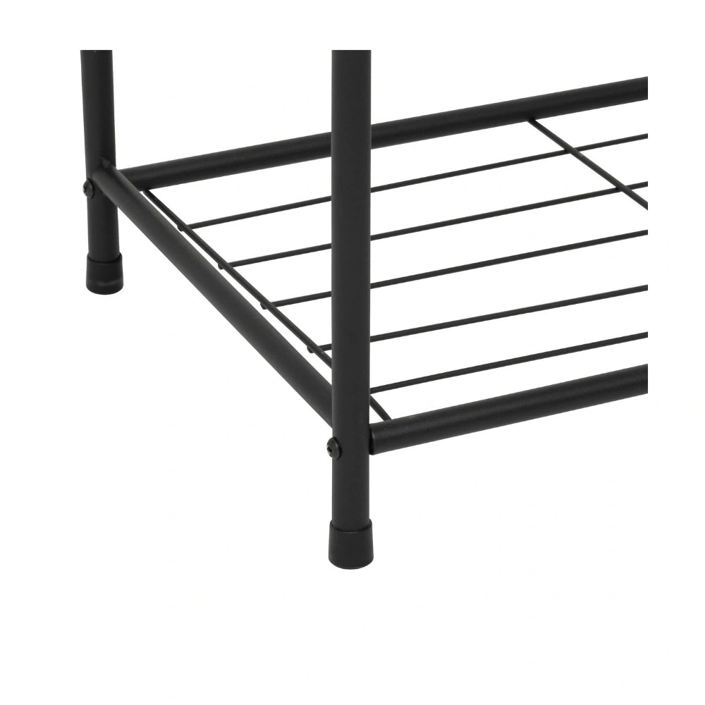 Zwart metalen schoenenrek 12 paar Five®