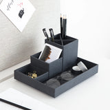 Schreibtisch-Organizer schwarz Bigso Box of Sweden