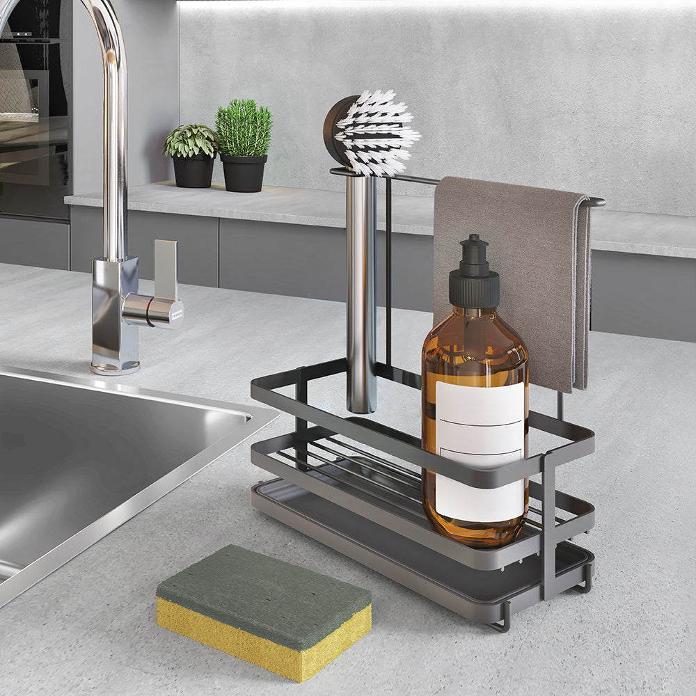 Soclever-gootsteen-organizer-zwart