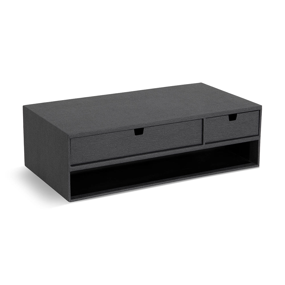 Monitorständer mit Schubladen Bigso Box of Sweden