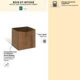 Opbergmand hout look Five®
