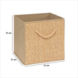 Opbergmand rotan look met handvat Five®