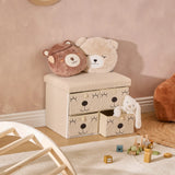 Bankje met lades teddy kinderkamer Atmosphera