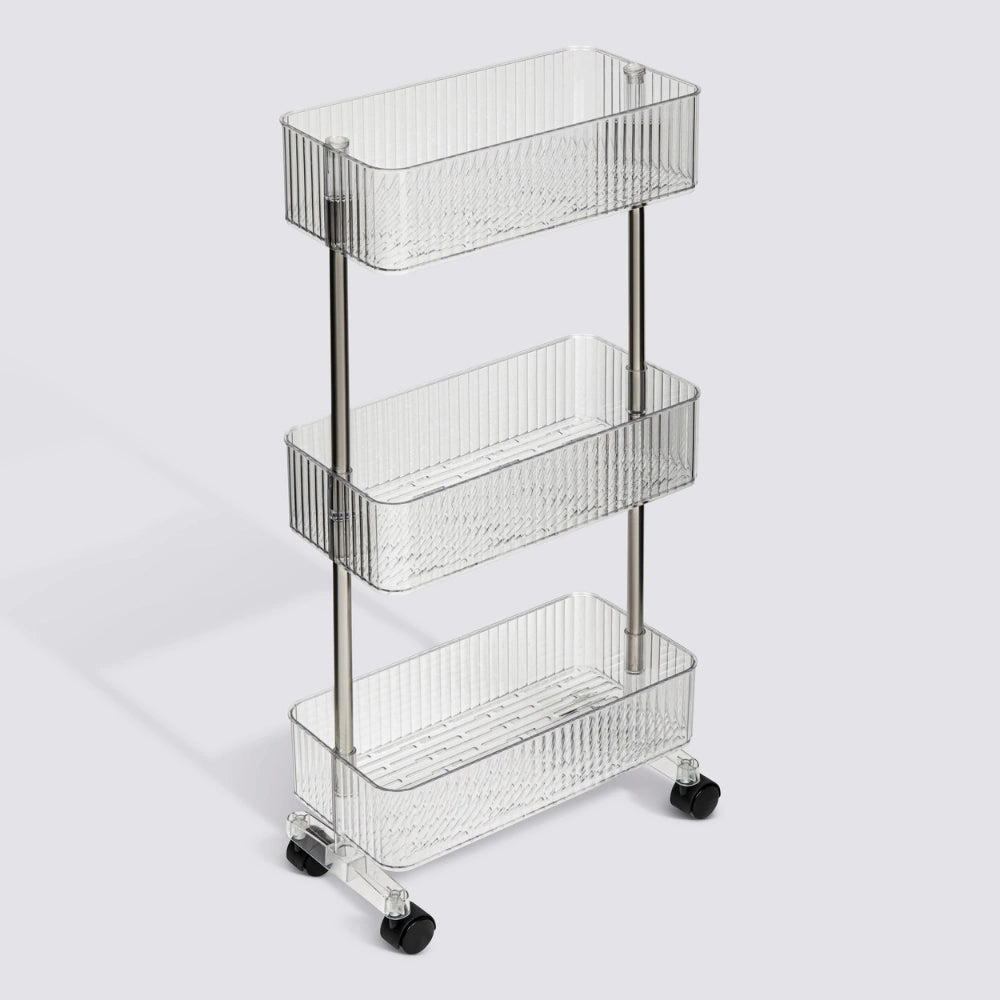 Transparante smalle trolley Five® - Plastor