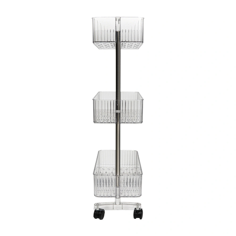 Transparante smalle trolley Five® - Plastor