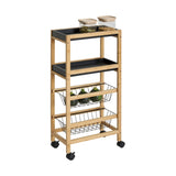 Schmaler Küchenwagen 2 ausziehbare Körbe Five®