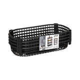 Kunststoff-Trolley schwarz mit 4 Körben Five®