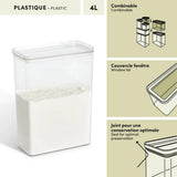 Voorraadpot 4.0 liter luchtdicht en stapelbaar Five®