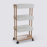 houten trolley badkamer of keuken Five®