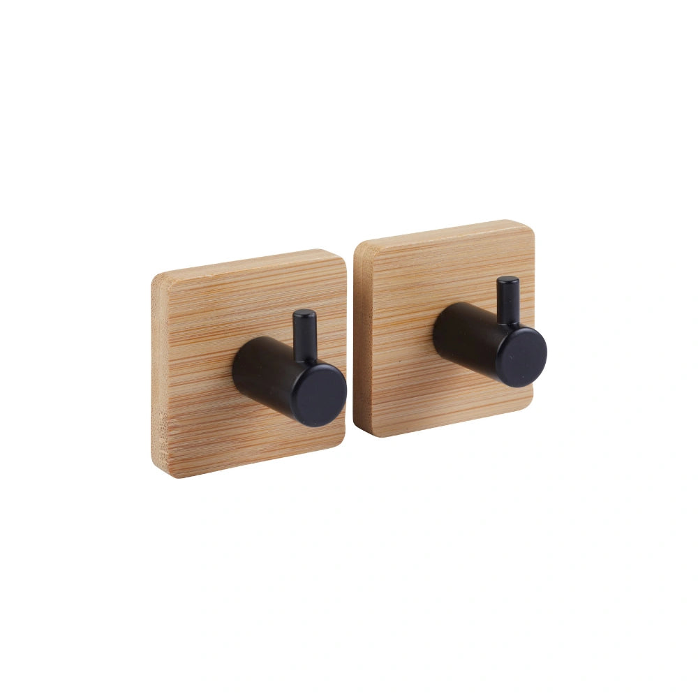 Bamboe handdoekhaakje zelfklevend 2 stuks Five®