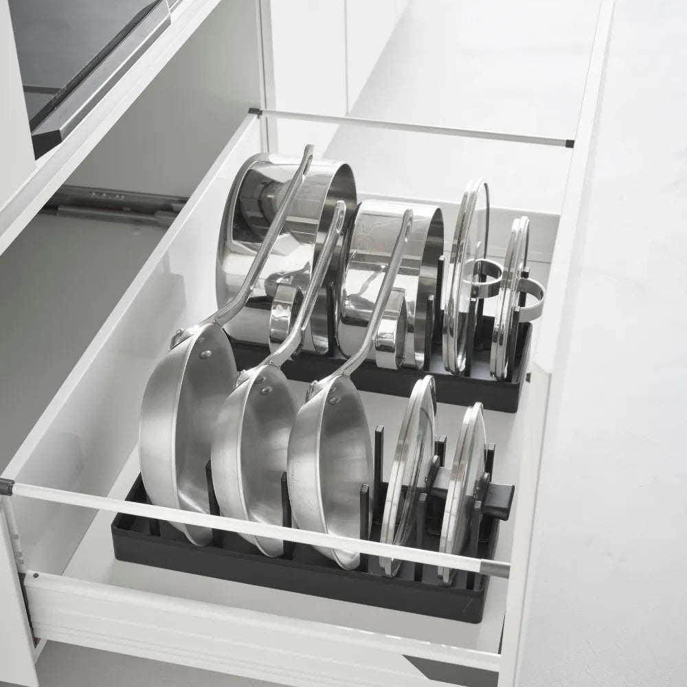 Deckel- und Topfhalter verstellbar Yamazaki