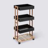 houten trolley badkamer of keuken Five®