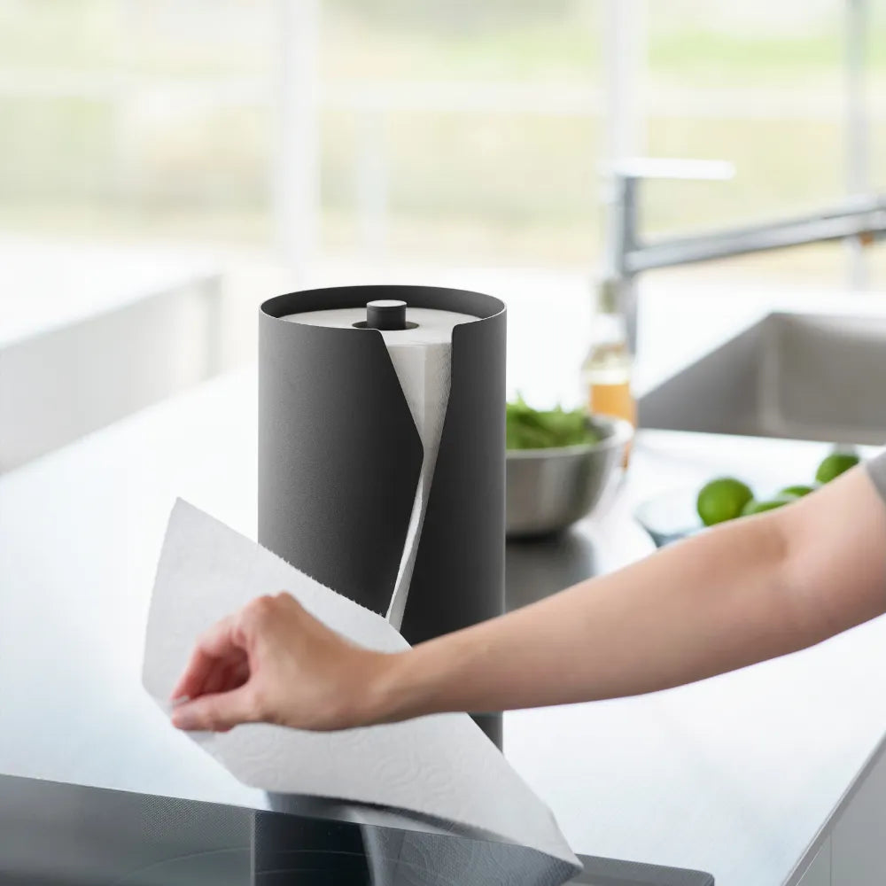 Küchenrollenhalter für breite Küchenrollen bis Ø 15 cm Yamazaki